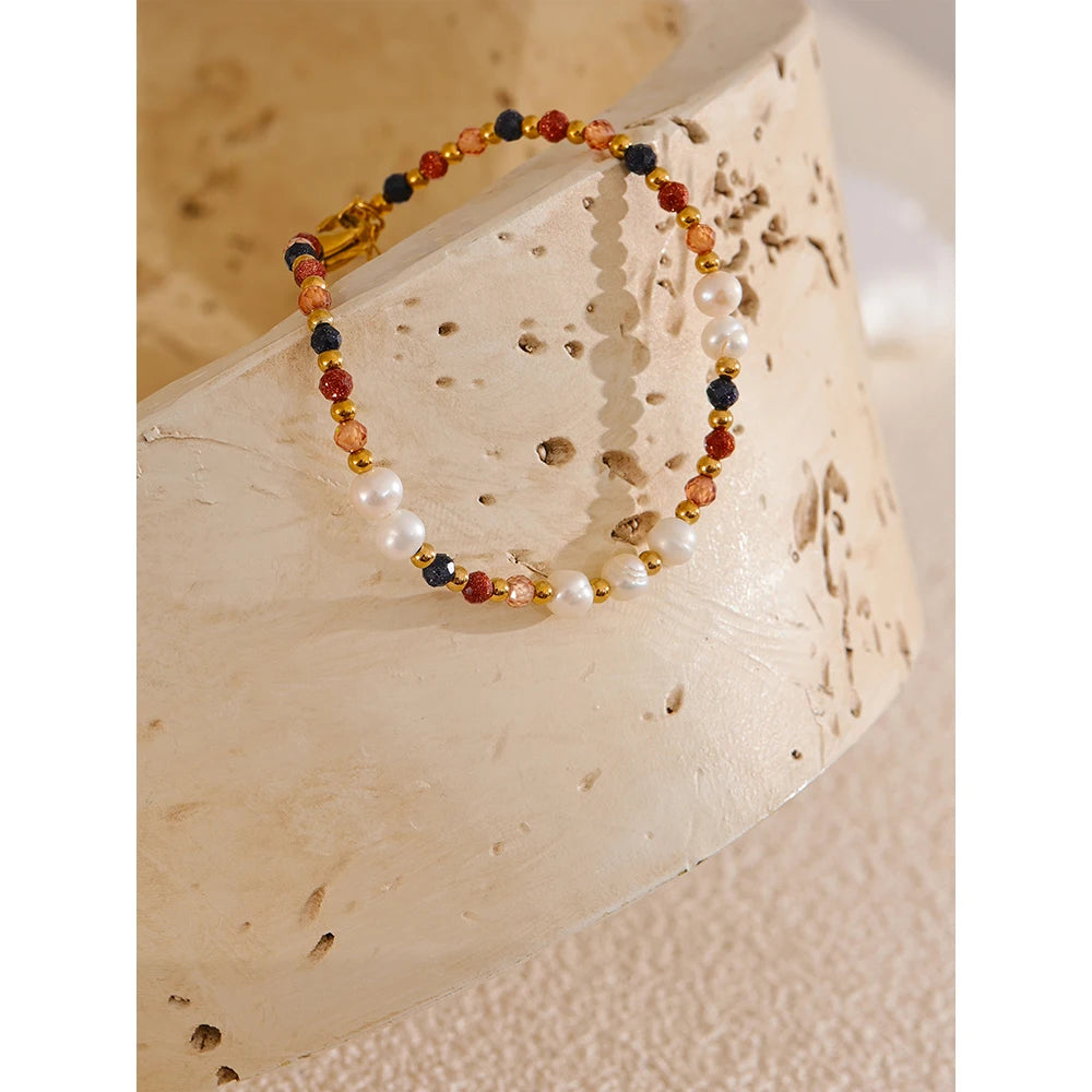 Bracelet Bling en Pierre Naturelle