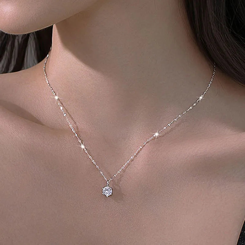 Collier Classique en Argent Sterling 925